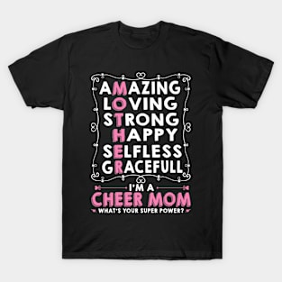 Cheer Mom Mother's Day Tee T-Shirt